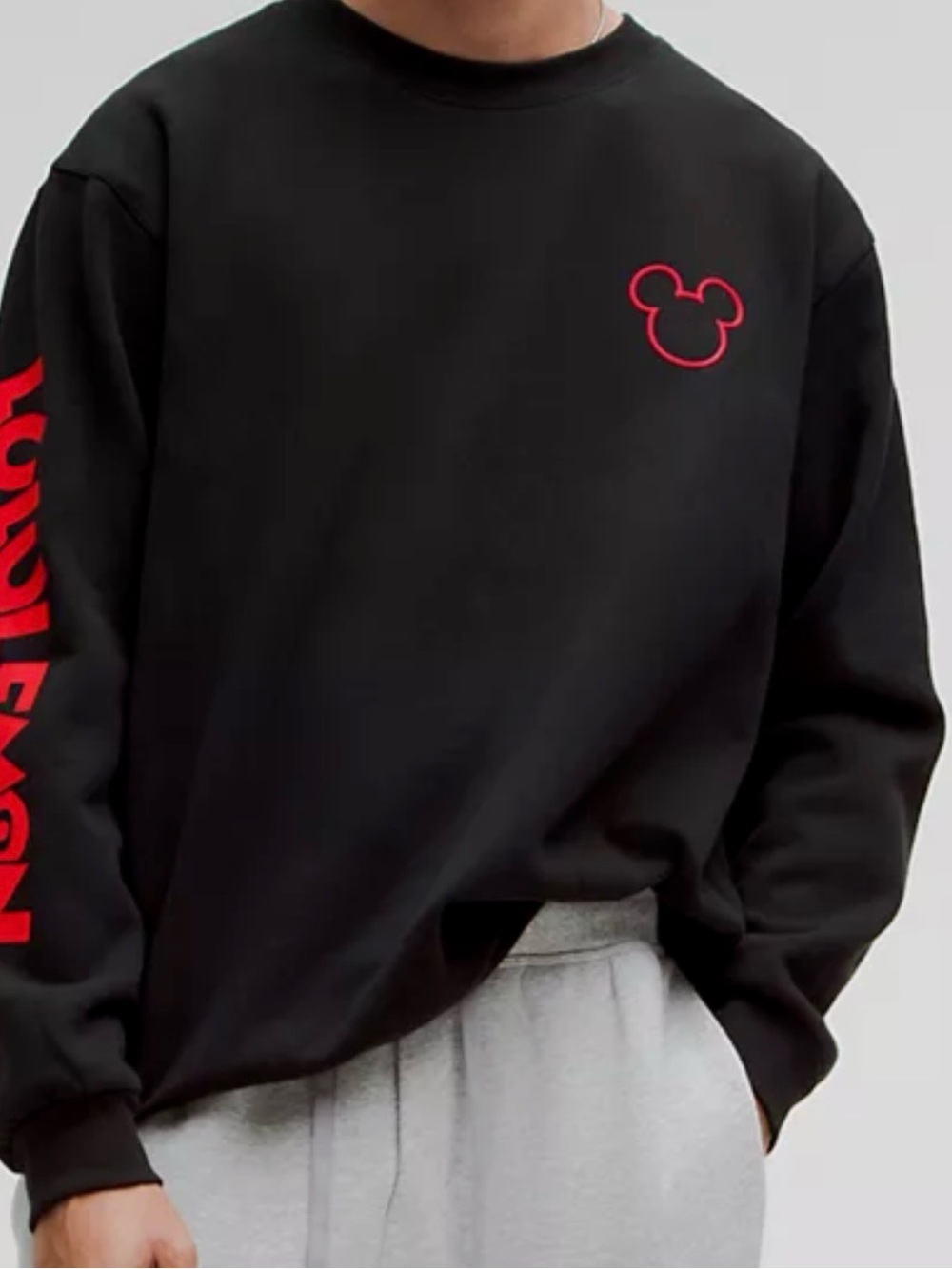 NWT Disney x Lululemon Steady State Crew Sweatshirt – Size Medium